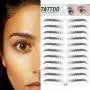 DKAF 2 Pcs 3D Hair-Like Authentic Eyebrows, Waterproof Imitation Ecological Natural Tattoo Eyebrow Stickers, Grooming Shaping Brow Shaper Makeup Eyebrow Transfer-E14 DKAF 2 Pcs 3D Hair-Like Authentic Eyebrows, Waterproof Imitation Ecological Natural Tattoo Eyebrow Stickers, Grooming Shaping Brow Shaper Makeup Eyebrow Transfer-E14