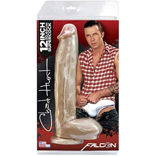 Icon Brands - Falcon Supercock, CHAD HUNT  Realistic Dong, Non-Vibrating Dildo
