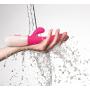 Handheld Personal Wand Massager by MyLotus Wireless & Waterproof - Powerful Multi Speed Vibration - Whisper Quiet - Cordless - Mini - Pink