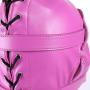 Leather Bondage Gimp Mask Hood, Full Face Blindfold Mask Hood Lockable & Dildo Penis Mouth Gag Breathable Restraint Head Hood, for Unisex Adults Couples, BDSM/LGBT Fetish Hood