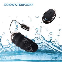Mini Massager,10 Frequency Wireless Cordless Portable Small Size Handheld Powerful Massage for Back Neck Shoulder Silent Waterproof USB Chargeable