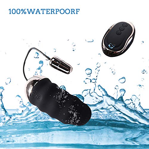 Mini Massager,10 Frequency Wireless Cordless Portable Small Size Handheld Powerful Massage for Back Neck Shoulder Silent Waterproof USB Chargeable