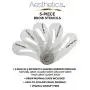 Aesthetica 5-Piece Brow Stencils - Easy to Use, Reusable Eyebrow Shaping & Defining Stencils - Instructions Included Aesthetica 5-Piece Brow Stencils - Easy to Use, Reusable Eyebrow Shaping & Defining Stencils - Instructions Included