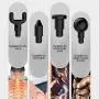 GULEHAY Electric Muscle Relaxation Massager Hand-held Deep Muscle Massager Fitness Equipment Muscle Massage Gun