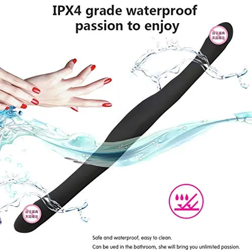 Wushuangyu Ladies and Couples Toys - 10 Speed Double Head Vibration -Waterproof Design - Perfect Travel and Vacation Companion Tshirt Massager - Vibrant Toy Wushuangyu Ladies and Couples Toys - 10 Speed Double Head Vibration -Waterproof Design - Perfect Travel and Vacation Companion Tshirt Massager - Vibrant Toy