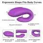 Waterproof G Spot Vibrator with Quiet Dual Motor 9 Vibration Modes,PALOQUETH Clitoris Stimulator Couples Vibrator Toy with Magnetic USB Rechargeable Design for Couple Play,Wireless Remote