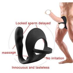 Silicone Anal Plug Prostata Massager Cock Ring Masturbator for Men Prostata Stimulator Sex Toys