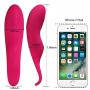 LEVETT Rechargeable Clitoral Vibrator Handheld Personal Wand Massager Waterproof Multi Speed Powerful G Spot Sex Toys for Woman