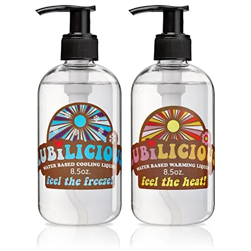 Lubilicious Water Based Warming & Cooling Personal Lubricant | Men, Women & Couples | Smooth Glide for Maximum Sexual Pleasure | Skin on Skin Activation 17 oz Lubilicious Water Based Warming & Cooling Personal Lubricant | Men, Women & Couples | Smooth Glide for Maximum Sexual Pleasure | Skin on Skin Activation 17 oz