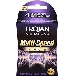 TROJAN Vibrations Multi-Speed Vibrating Ring