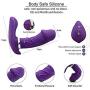 7-Speed Wireless Wearable Privacy Underwear Toy for Women (Purple)