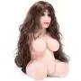 Y-NOT Realistic Silicone 3D Double Sided Body Life Like Love Doll Adult Toy Flesh with Heating Stick, Vibrator, Wig and Sexy Underwear Y-NOT Realistic Silicone 3D Double Sided Body Life Like Love Doll Adult Toy Flesh with Heating Stick, Vibrator, Wig and Sexy Underwear