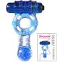 Vibrating Cock Ring for Male Penis Erection Enhancer for Stronger Orgasms with Vibrations for Clit Stimulation