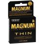 Trojan Magnum Thin Lubricated Condoms, 3 Count