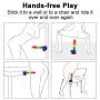 7.9 Liquid Silicone Colorful Dildo Realistic Rainbow Pattern Penis Shape Massage Toy with Suction Cup for Hands-Free Play 7.9 Liquid Silicone Colorful Dildo Realistic Rainbow Pattern Penis Shape Massage Toy with Suction Cup for Hands-Free Play