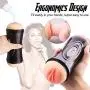 Rzoeox Male Masturbator Cup with Porn Star Audible Moans, Realistic Vagina and Mouth with Teeth and Tongue 7 Vibration Modes Sex Toys for Men Rzoeox Male Masturbator Cup with Porn Star Audible Moans, Realistic Vagina and Mouth with Teeth and Tongue 7 Vibration Modes Sex Toys for Men
