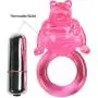 Vibrating Cock Ring Penis Erection Aid for Stronger Orgasms with Vibrator for Clitoral Stimulation Sex Toy