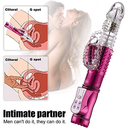 Waterprrof Powerful Vi’Bra-Tion ButterflyVibratòr, Handheld Multispeed Thrusting Up & Down Personal Body Wand Massager for Back Neck Shoulder