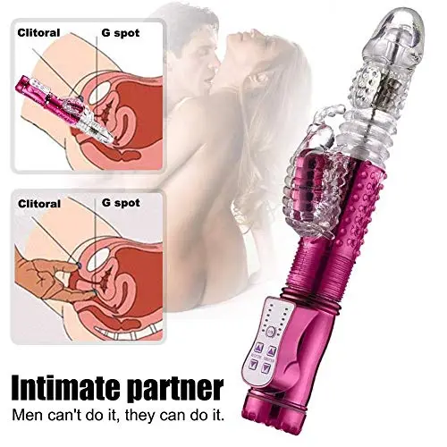 Waterprrof Powerful Vi’Bra-Tion ButterflyVibratòr, Handheld Multispeed Thrusting Up & Down Personal Body Wand Massager for Back Neck Shoulder