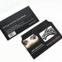 Bilbal 5 Pairs Temporary Eye Tattoo Stickers, Drama Fabric Black Lace Makeup Eye Liner Stickers for Photo Studio Masquerade Christmas Party Ball T-show, Reusable Eye Shadow Stickers