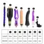AIJIUJIU Massage Sex Machine Automatic F Masturbation Adult Sex Toy for Men and Women Thrusting Pumping Gun,Sex Products Multispeed Personal Massager with 7 Attachments