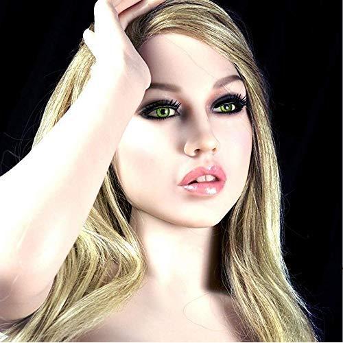 AILIJIA Oral Sex Doll Heads with m16 Connector Silicone Doll Mold for Big Size Love Dolls 135cm-176cm Sex Toy Doll(Head Only) AILIJIA Oral Sex Doll Heads with m16 Connector Silicone Doll Mold for Big Size Love Dolls 135cm-176cm Sex Toy Doll(Head Only)
