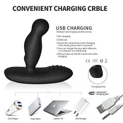 Prostate Massager Anal Plug Prostate Vibrator with Remote Control, Medical Silicone Vibrators ， Vibrating Modes S-ex T-oys for Men, Male Masturbation Device
