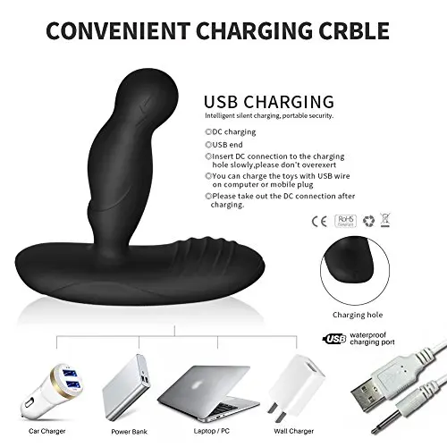 Prostate Massager Anal Plug Prostate Vibrator with Remote Control, Medical Silicone Vibrators , Vibrating Modes S-ex T-oys for Men, Male Masturbation Device Prostate Massager Anal Plug Prostate Vibrator with Remote Control, Medical Silicone Vibrators , Vibrating Modes S-ex T-oys for Men, Male Masturbation Device