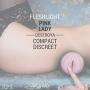 Fleshlight Pink Lady Destroya | Mens Sex Toy | Realistic Male Masturbator | in Durable and Discreet Black Case