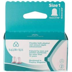 Supple Nips for Physical and Sensual Nipple Enhancement (Size 1)