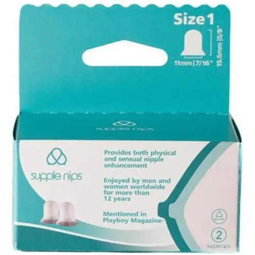 Supple Nips for Physical and Sensual Nipple Enhancement (Size 1) Supple Nips for Physical and Sensual Nipple Enhancement (Size 1)