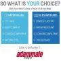TOPCO SALES Adam Male Toys Water-based Glide Silk Friendly Lubricant for All Sex Toys, 34 Fl. Oz (Pack of 1) TOPCO SALES Adam Male Toys Water-based Glide Silk Friendly Lubricant for All Sex Toys, 34 Fl. Oz (Pack of 1)