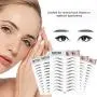 DKAF 2 Pcs 3D Hair-Like Authentic Eyebrows, Waterproof Imitation Ecological Natural Tattoo Eyebrow Stickers, Grooming Shaping Brow Shaper Makeup Eyebrow Transfer-E11