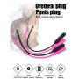 OUYAWEI Electric Stimulation Urethral Sound Penis Sex Toys Electric Shock Accessories Urethra Plug Stimulator Pink 7.5cm