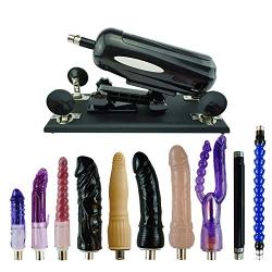 FREDORCH Love Machine Adjustable Thrusting Sex Machine with Dildo Attachments Adult Toys for Women