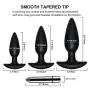 UTIMI Butt Plug Training Set Rechargeable Anal Plug Vibrator Anal Sex Toys for Men and Women, 3 Plug, 1 Bullet UTIMI Butt Plug Training Set Rechargeable Anal Plug Vibrator Anal Sex Toys for Men and Women, 3 Plug, 1 Bullet