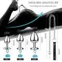 Metal Butt Plug Bell Anal Sex Toy Traction Chain BDSM Anal Plugs Jewelry Design Training Set Sex Toys Unisex Masturbation Large+Medium+Small for Beginners Advanced Users 4 Pcs Metal Butt Plug Bell Anal Sex Toy Traction Chain BDSM Anal Plugs Jewelry Design Training Set Sex Toys Unisex Masturbation Large+Medium+Small for Beginners Advanced Users 4 Pcs