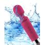 SHIBARI Mini Halo,The Original Compact Power Wand Massager, Wireless, 20x Multi-Speed Vibrations (Pink)