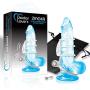 Doctor Loves SL-V2-0 Vibrating Dual Vibrating Cock Cage, Clear