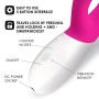 LELO INA Wave Dual-Action, G-Spot and External Massage Vibrator with Motion Movement, Cerise