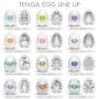 TENGA Easy Beat EGG Mens Portable Pleasure Masturber, Male Sleeve Stroker EGG-009 Misty