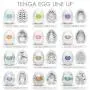 TENGA Easy Beat EGG Mens Portable Pleasure Masturber, Male Sleeve Stroker EGG-009 Misty