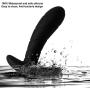 Zemalia Sally Vibrating Silicone Anal Vibrators Adult Sex Toys Vibe for Men or Couples G-Spot Stimulator for Female Masturbation Discreet Package(Black)