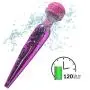 Full Body Massage Relaxation Pink Vibrators USB Recharging Handheld Electric Massagers for Neck Back Leg Foot (Pink)