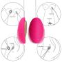 SheLins Clitoris Vibrator Sex Toys for Woman to Stimulate Nipples Wireless and Rechargeable Massager for the Couple