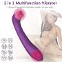 CHEVEN Clitoral Licking Tongue Vibrator, G Spot Clit Dildo Vibrators for Women with Oral Sex Fun & Vibration, Waterproof Clitoral G Spotter Nipple Stimulator Toys Adult Sex Toys for Women and Couples