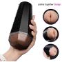 Male Sex Toys, iMiMi Male Masturbator Cup Masturbation Pussy Cup with 3D Realistic Vagina, Adult Stroker Toys Soft Silicon Removable for Men (Black)