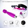 Personal Wand Massager - The Small & Strongest Waterproof Rechargeable Handheld Massager - Best for Travel - Magic Stress Away - Perfect on Back Legs Hand Pains & Sports Recovery