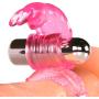 Pink B.O.B. Super Strong Vibrating Cock Rring Sex Toy for Men, 2.4 Ounce