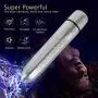 Bullet Vibrators for Clit Stimulator, Mini Adult Massager Waterproof Vibes Sex Toy for Women, Siliver (Mini)